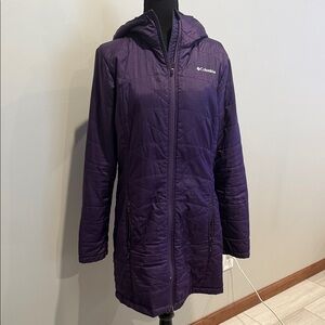 Columbia Women's Deep Purple Jacket-Medium